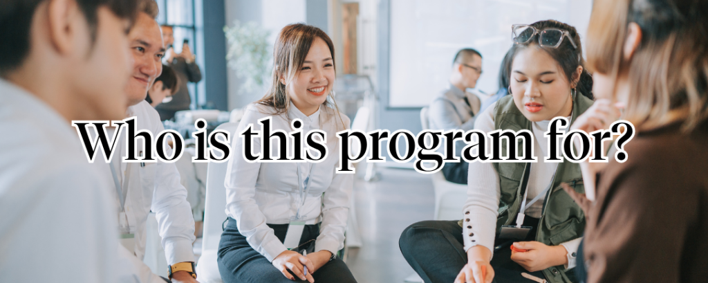 Who is this program for
